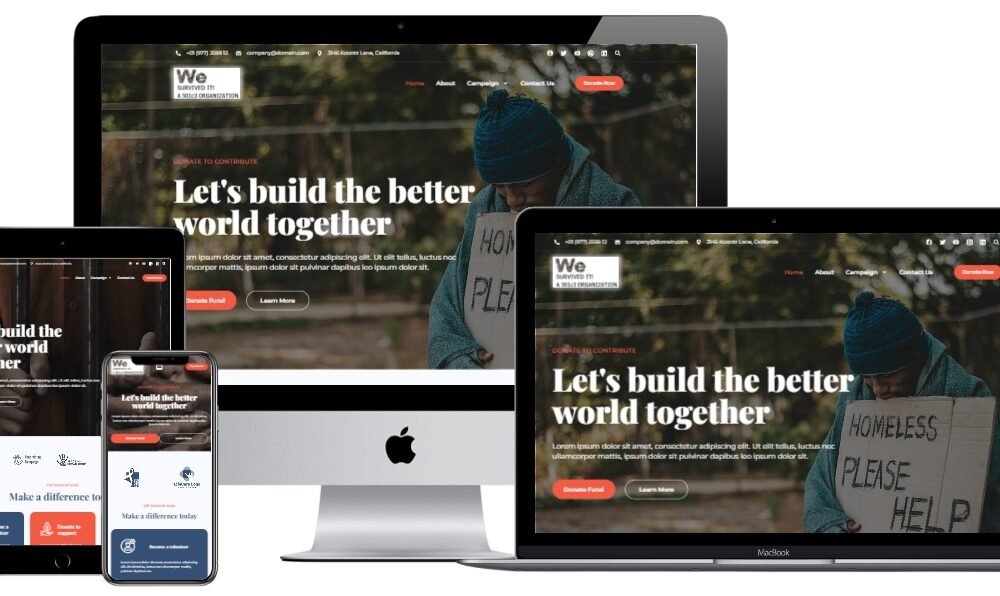 Non-profit Organization's Website