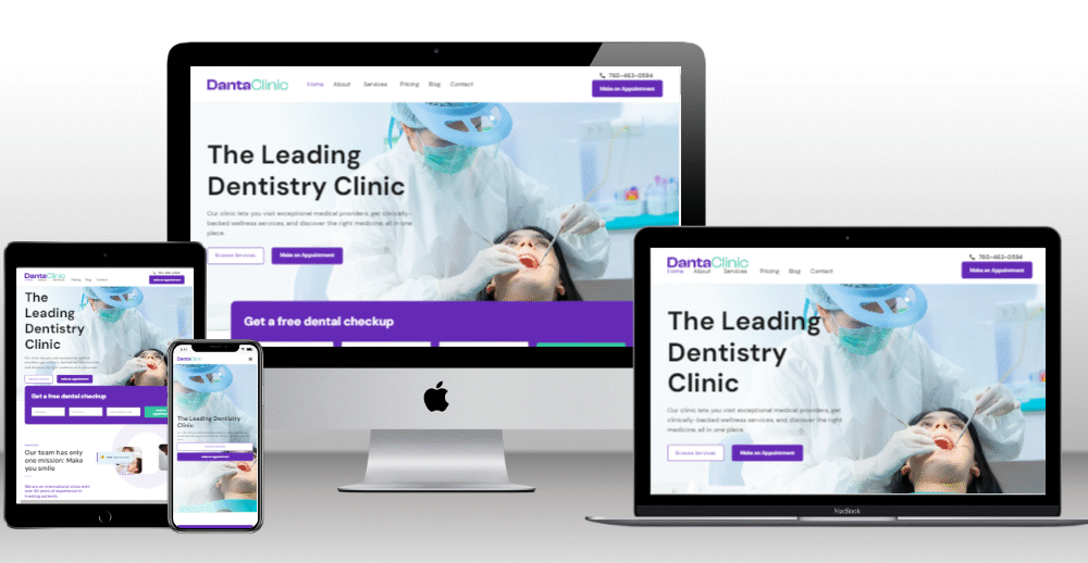 Website For Clinic And Doctors