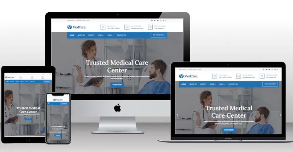 Ready-Made Doctor & Clinic Website – Professional Medical Design
